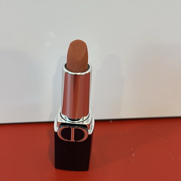 Dior Black Lipstick with Silver Accent small beige new - Picture 4 of 4
